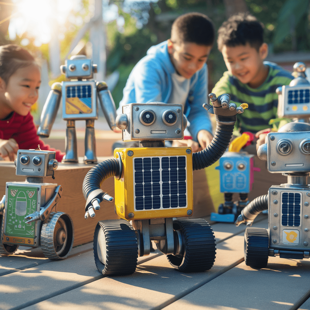 Harnessing the Sun: The Amazing World of Solar Robot Toys