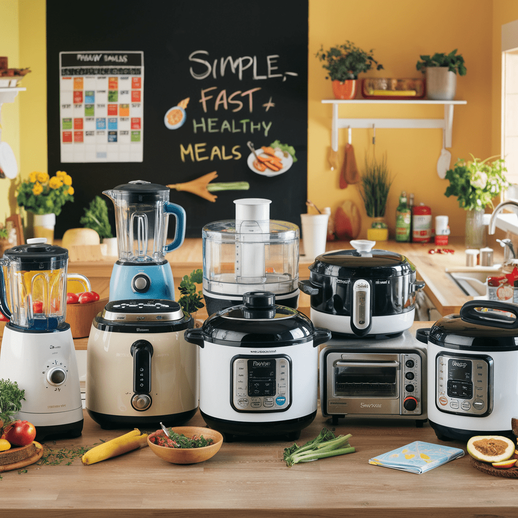 Kitchen Small Appliances (SDA), Make Simple, Fast & Healthy Meals