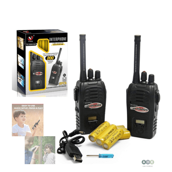 Rechargeable Walkie-Talky
