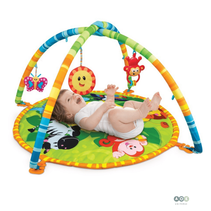 Baby Play Gym Mat with Hanging Toys