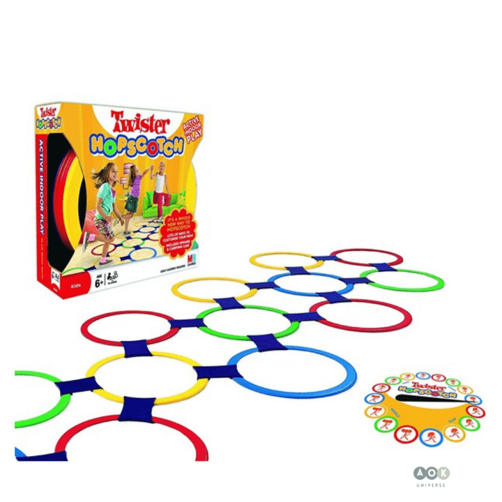Classic Twister Hopscotch Play