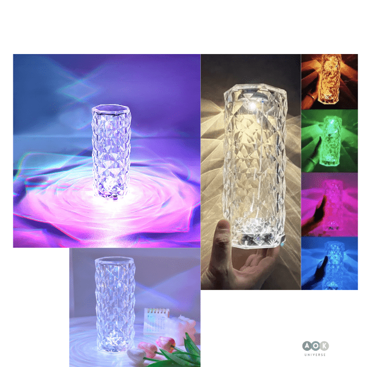 Rose Diamond LED Table Lamp