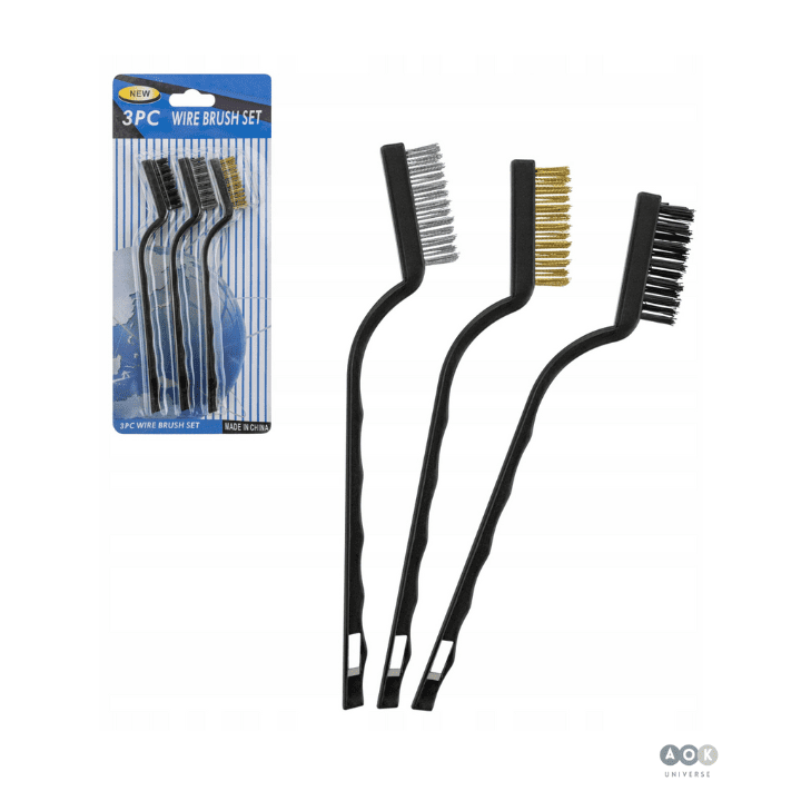 Best 3 PC Mini Wire Brush Set
