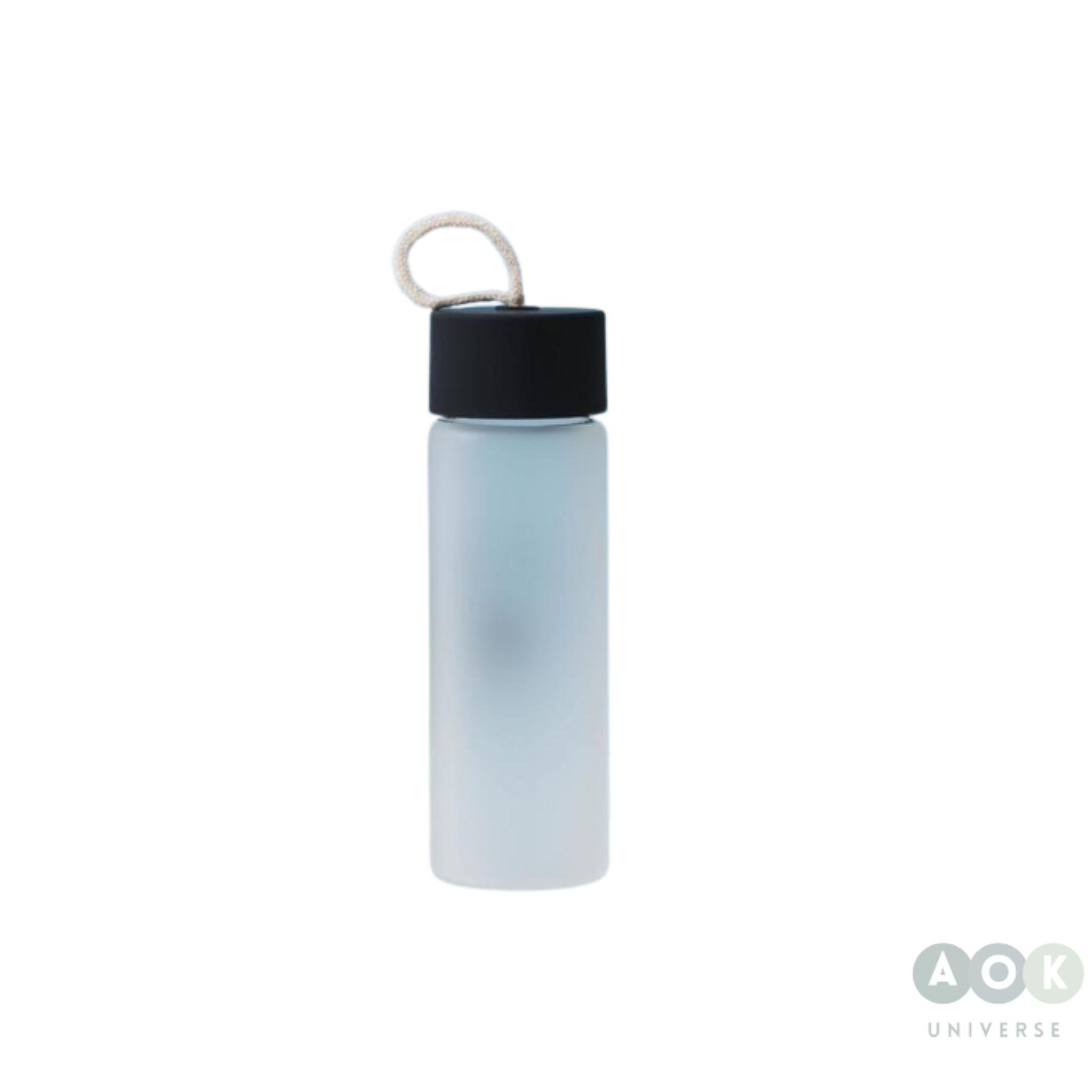 Glass Drinking Bottle - 380ml Leakproof